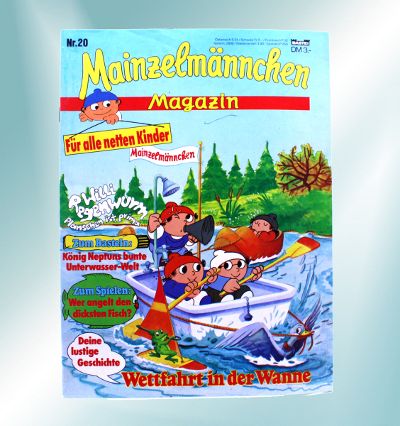 Mainzelmännchen Magazin Nr. 20 – Wettfahrt in der Wanne | hoppla-stuff.de